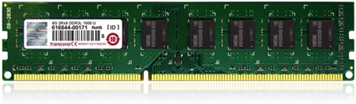 Transcend TS256MLK64W6N U-DIMM [2GB, DDR3L 1600Mhz, CL11, 1.35v, 1Rx8]